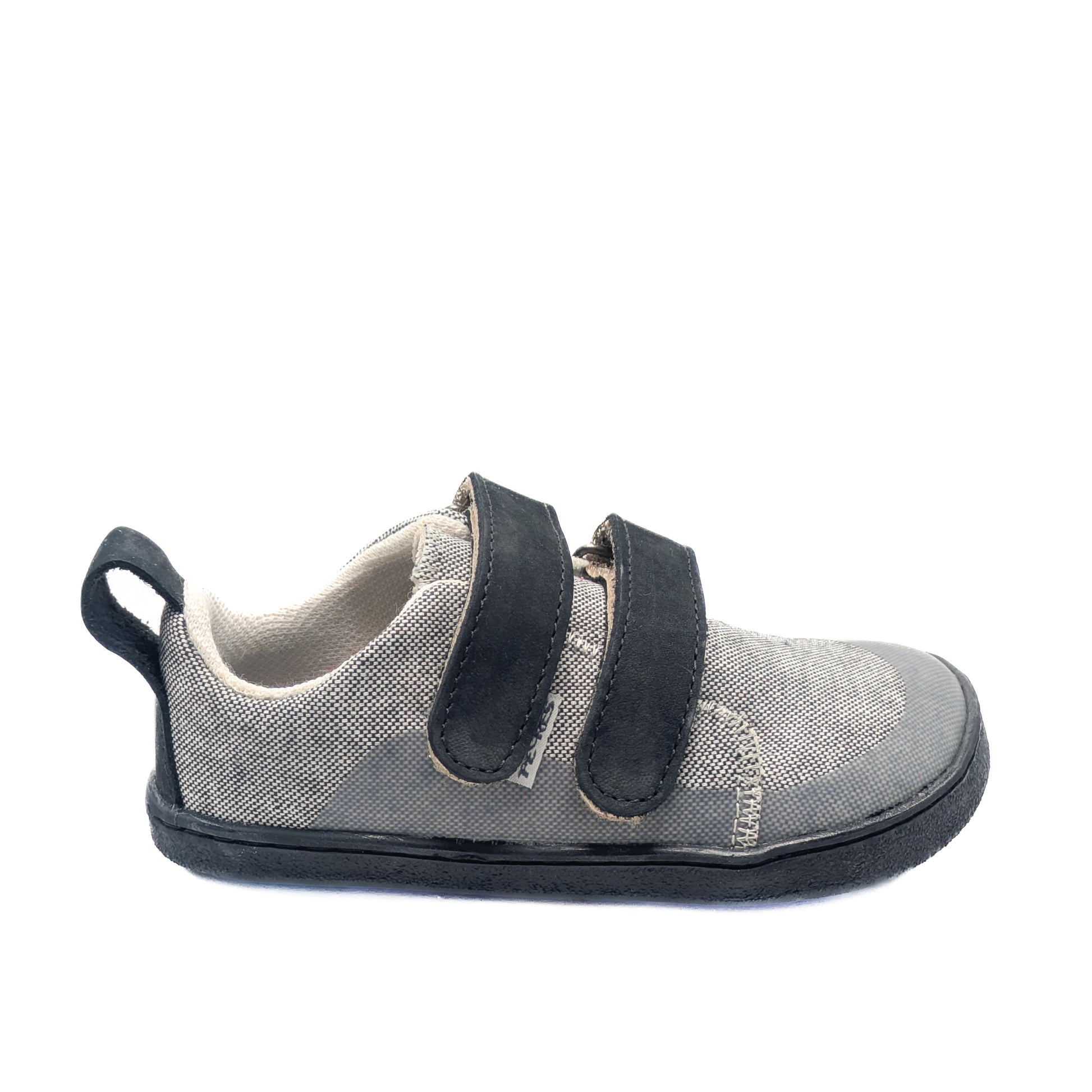 PEGRES barefoot vegan sneaker grey kids