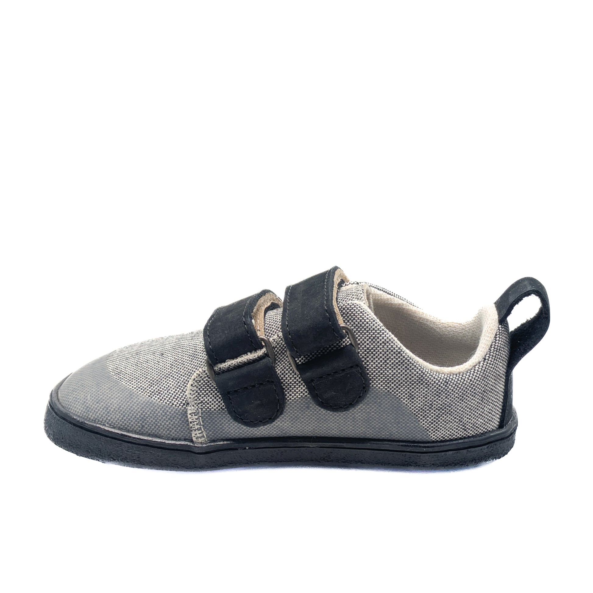 PEGRES barefoot vegan sneaker grey kids