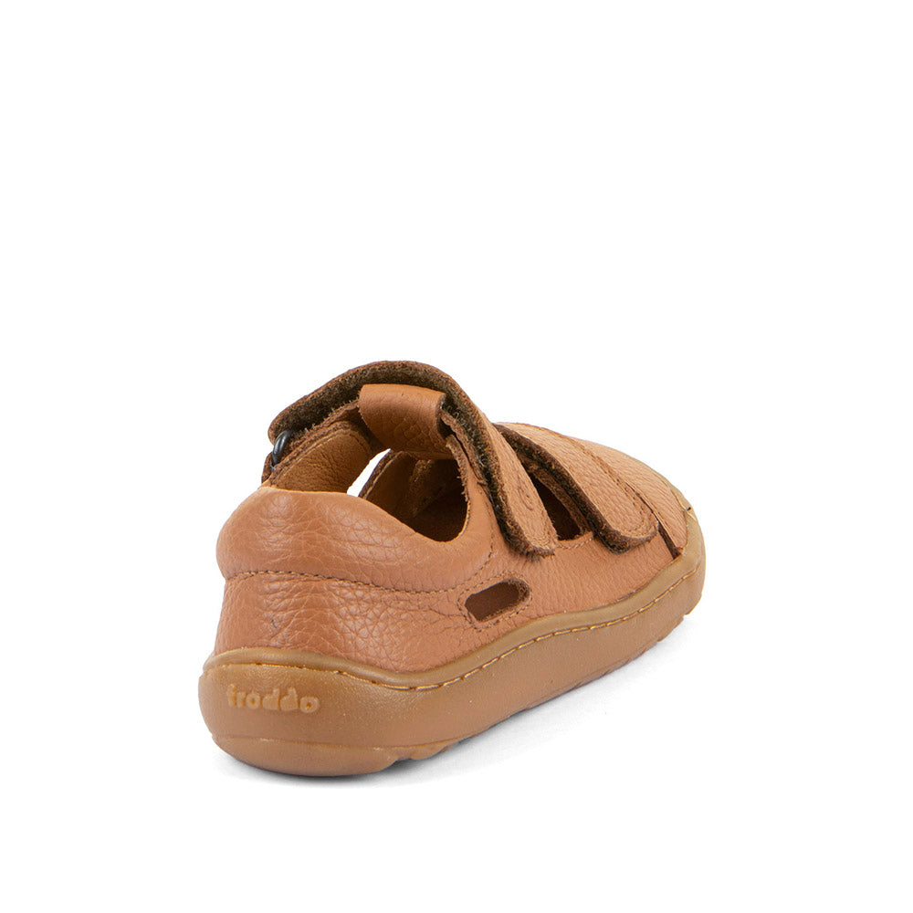 FRODDO Kids Leather Sandal Cognac