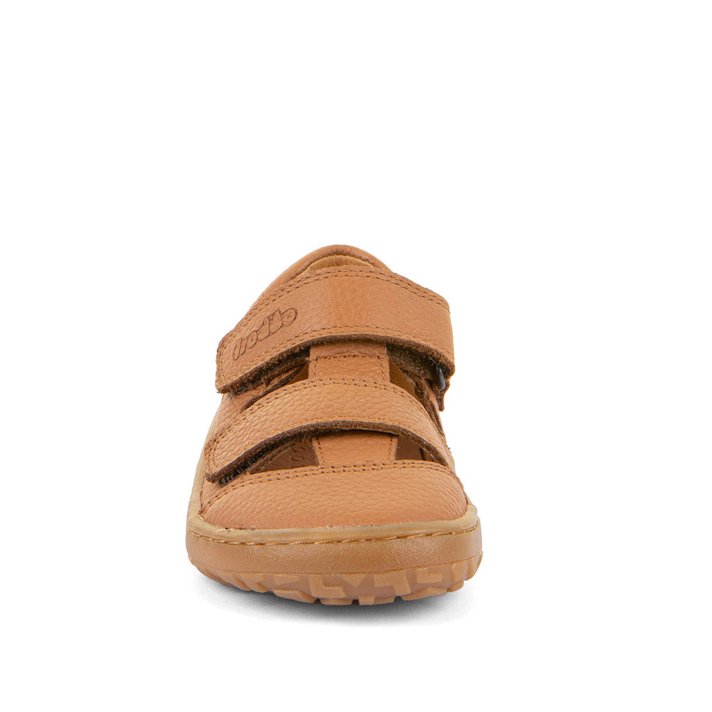 FRODDO Kids Leather Sandal Cognac