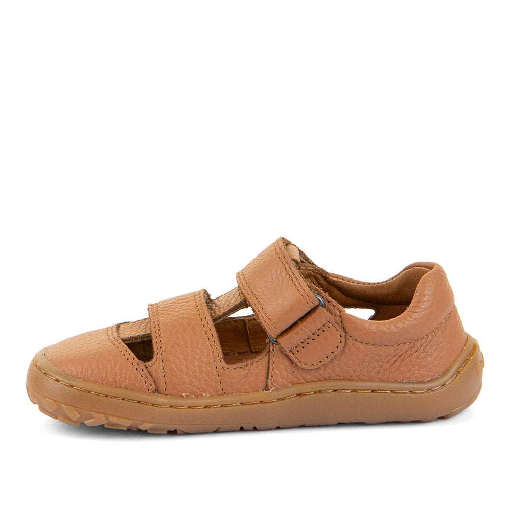 FRODDO Kids Leather Sandal Cognac