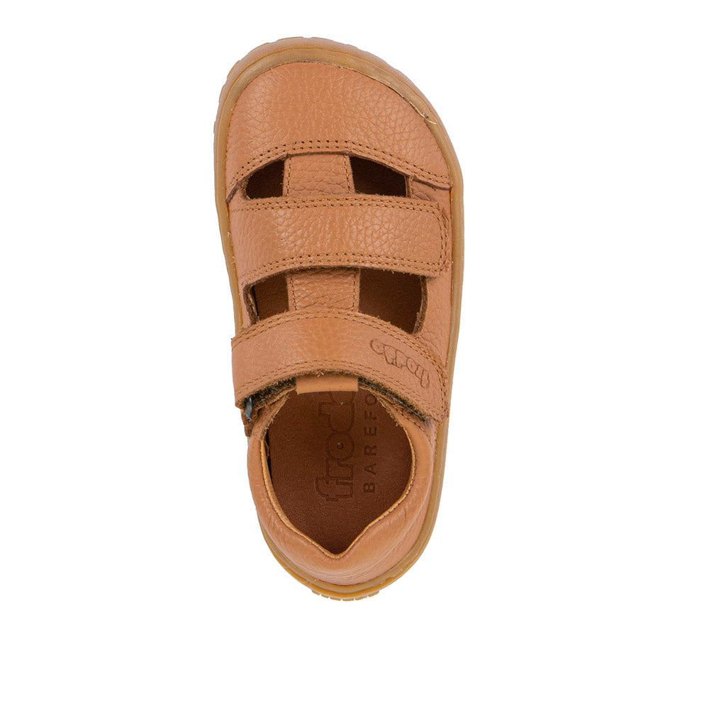 FRODDO Kids Leather Sandal Cognac