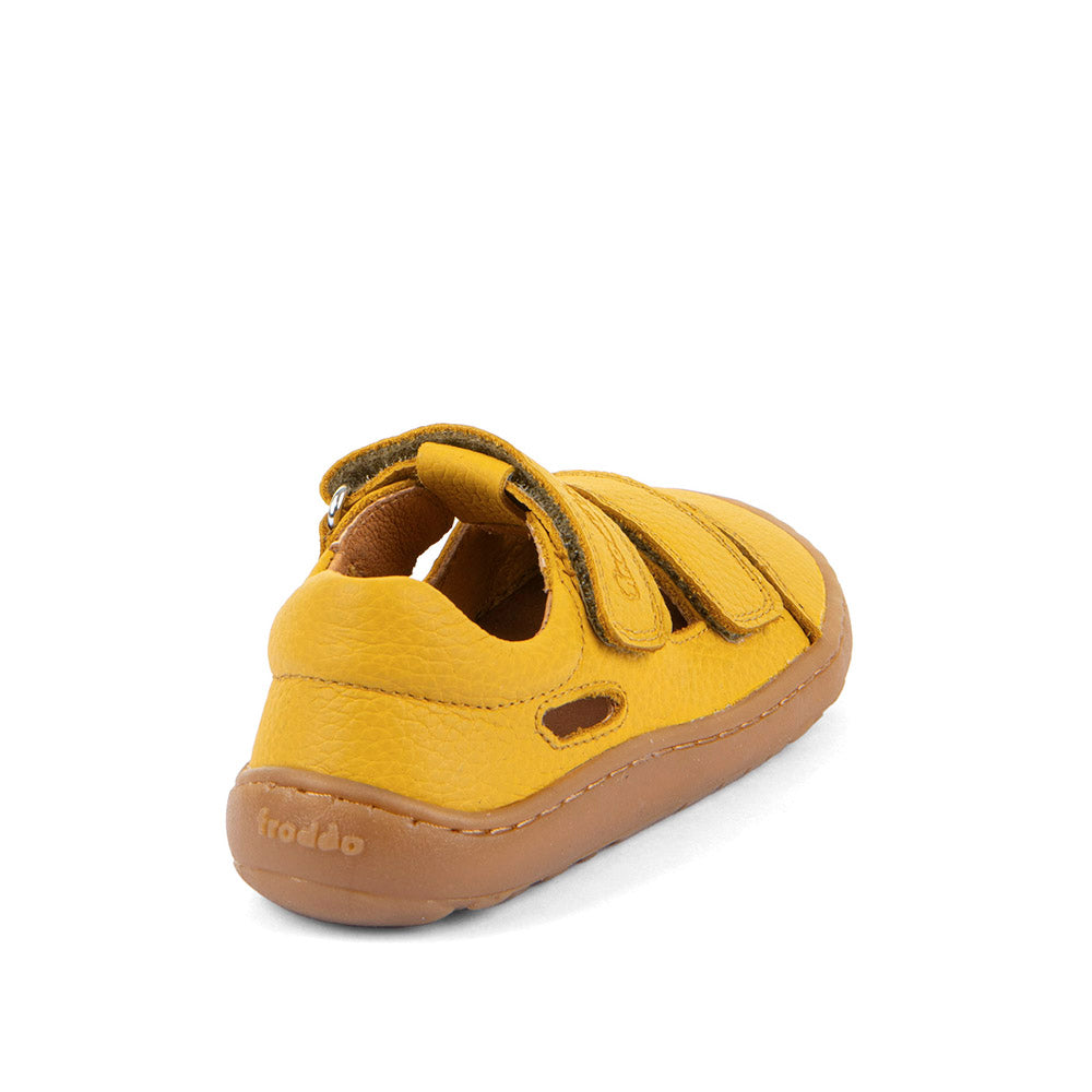 FRODDO Kids Leather Sandal Yellow
