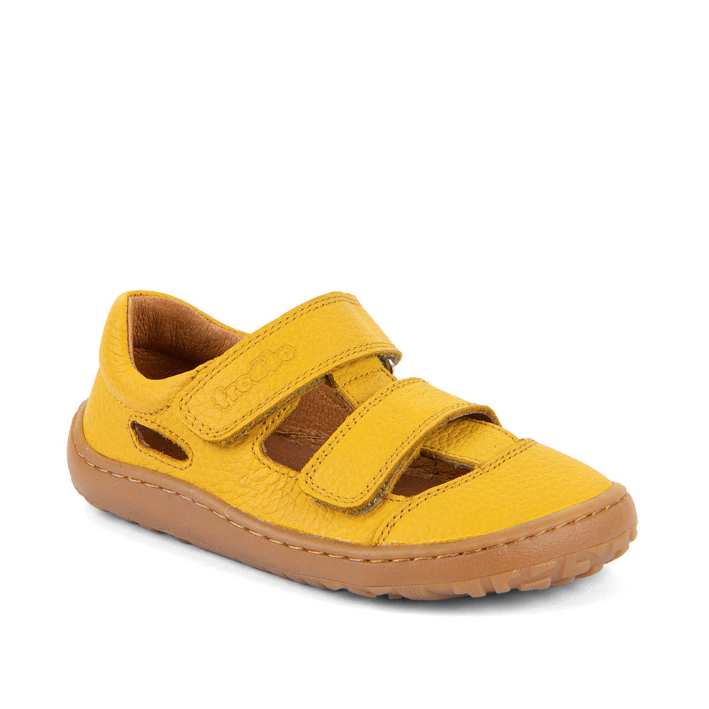FRODDO Kids Leather Sandal Yellow