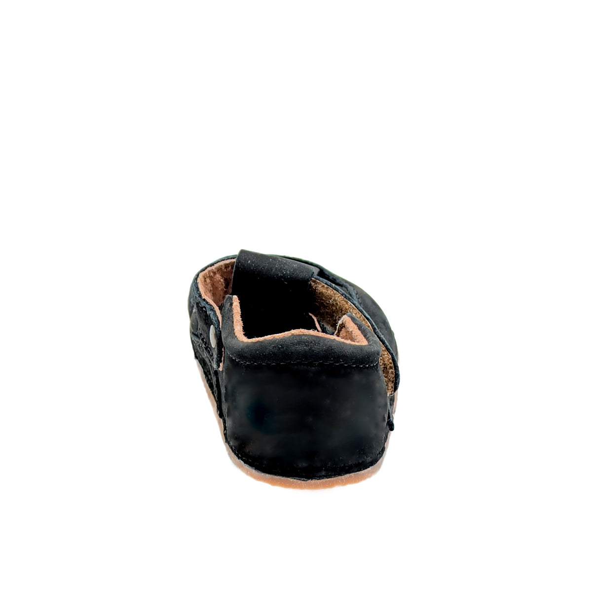 Pegres BF21 Toddler Leather Sandal Black